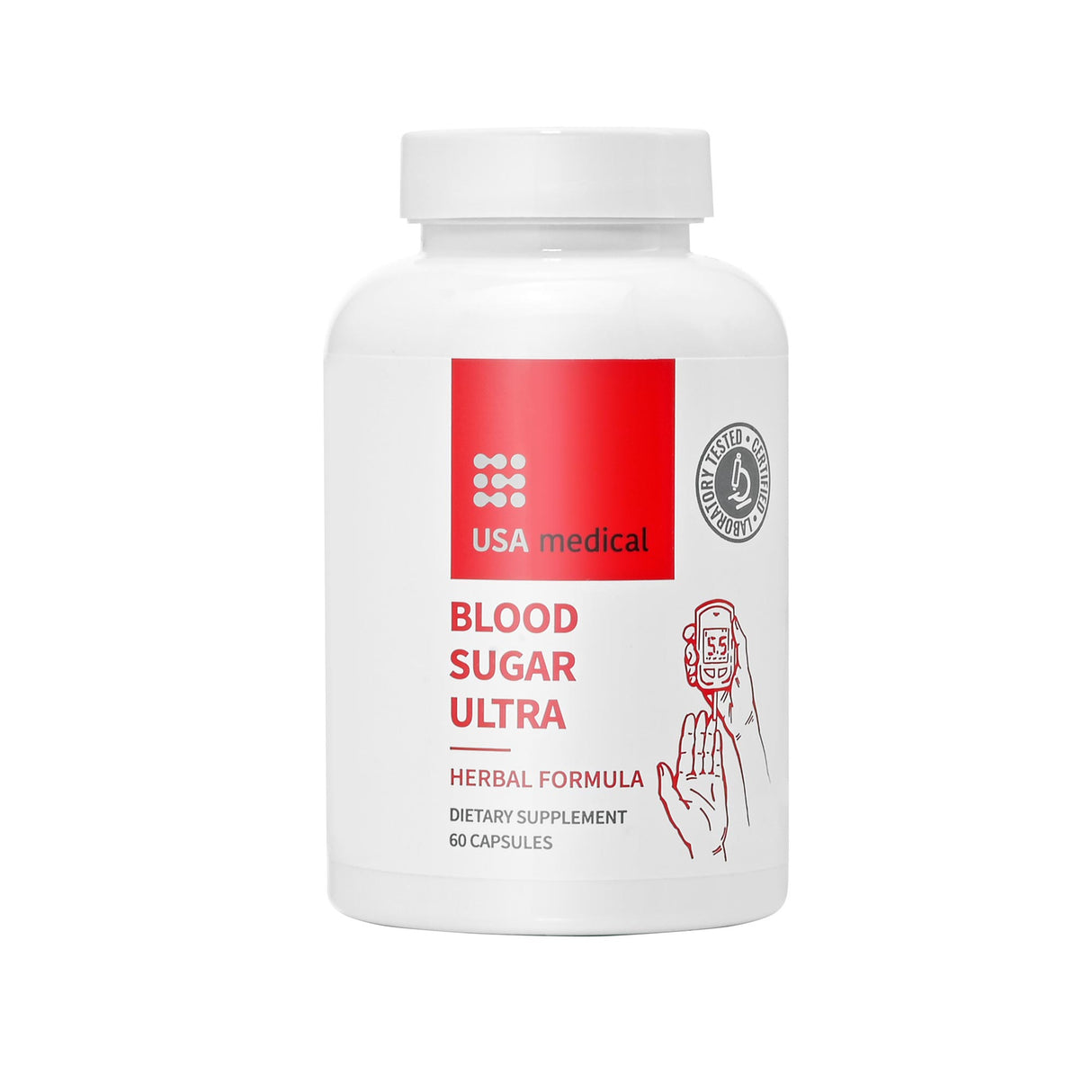 USA Medical Blood Sugar Ultra Capsules 60 pcs