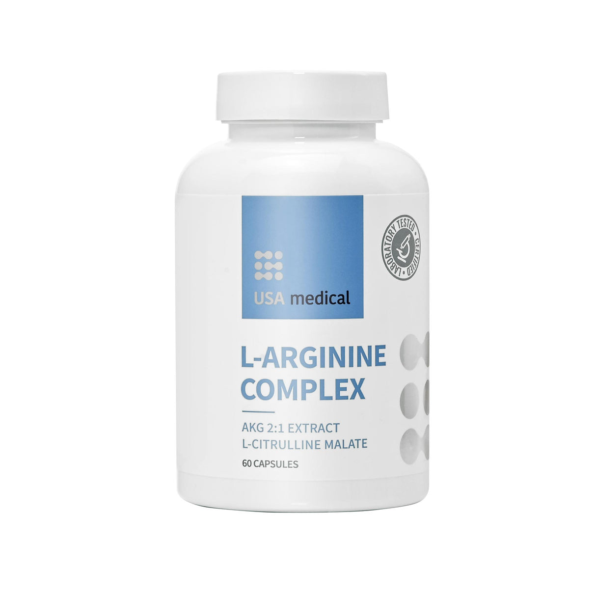 USA Medical L-Arginine Complex Capsules 60 pcs