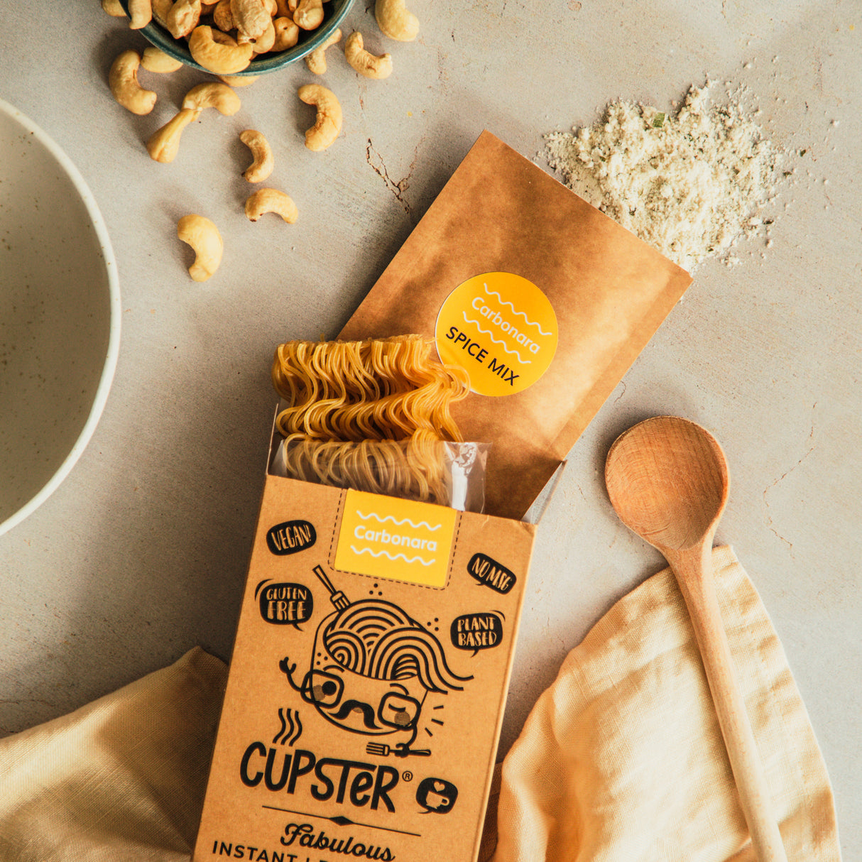 Cupster Instant Nudeln ohne Carbonara, 91 g