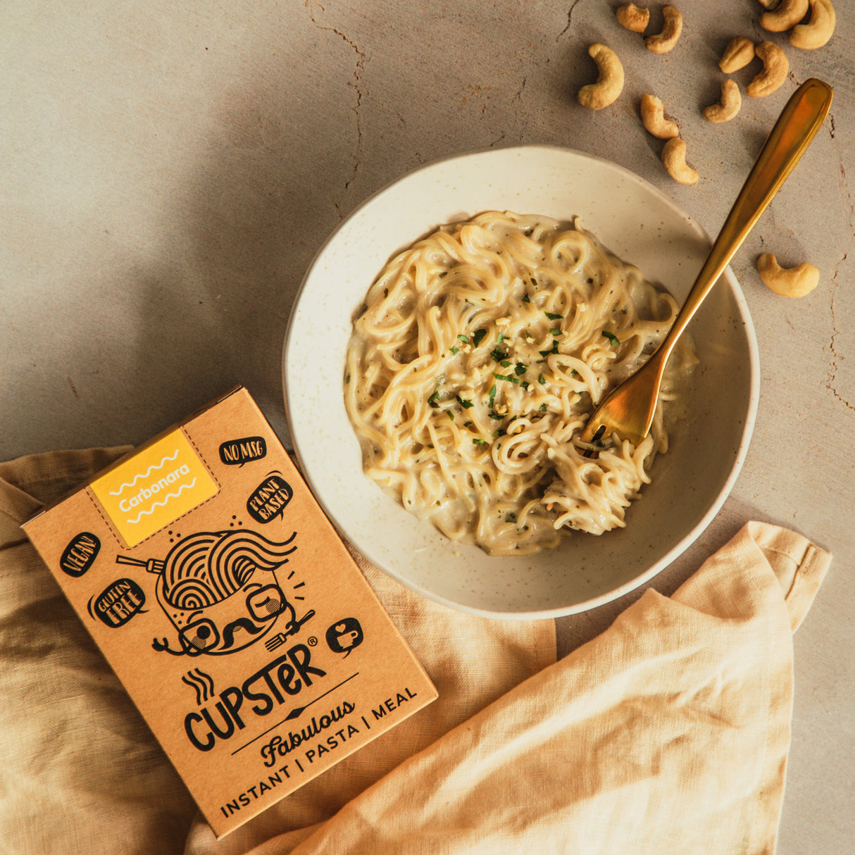 Cupster Instant Nudeln ohne Carbonara, 91 g