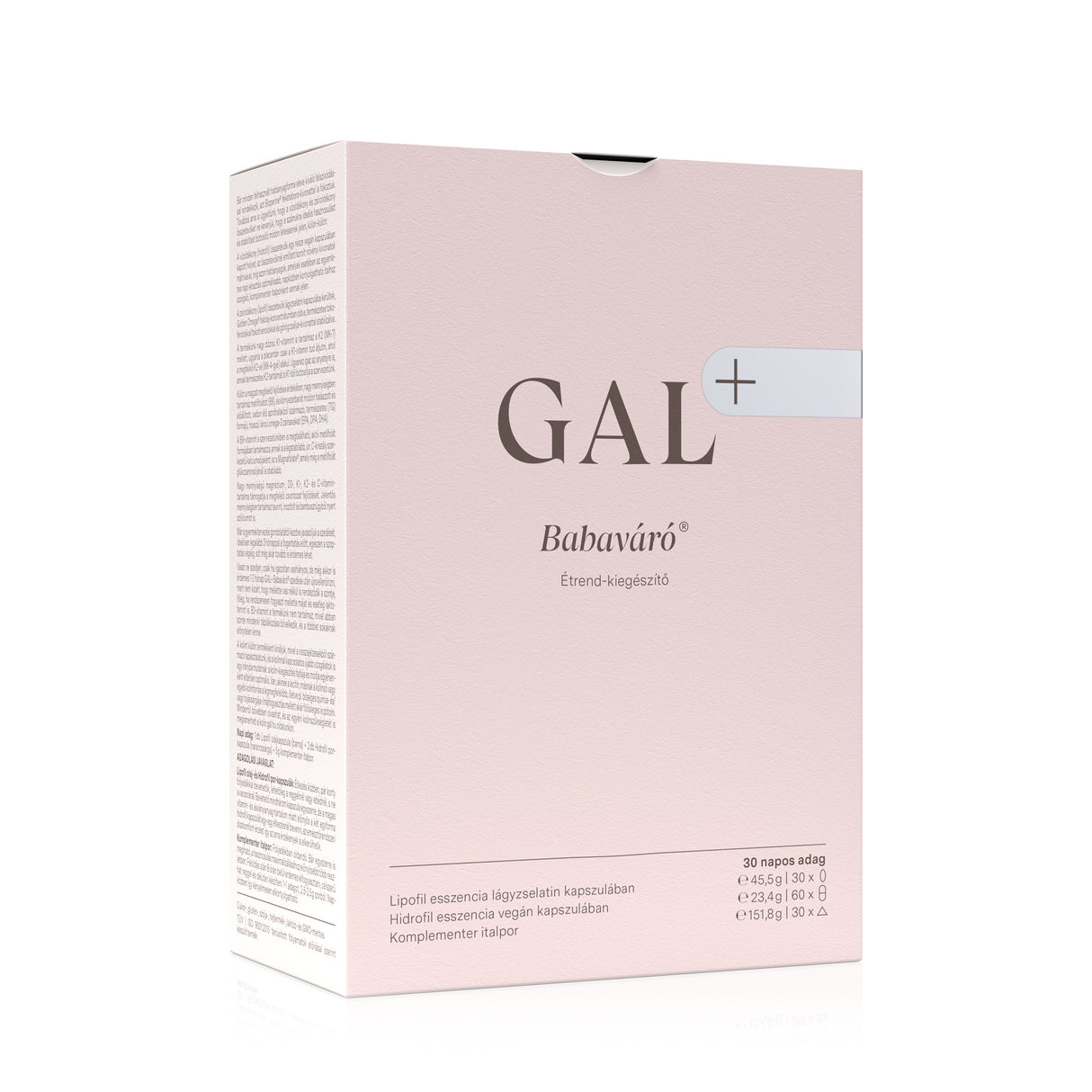 GAL+ Präkonzeption (Babyplanung) 60+30 + Pulvergetränk