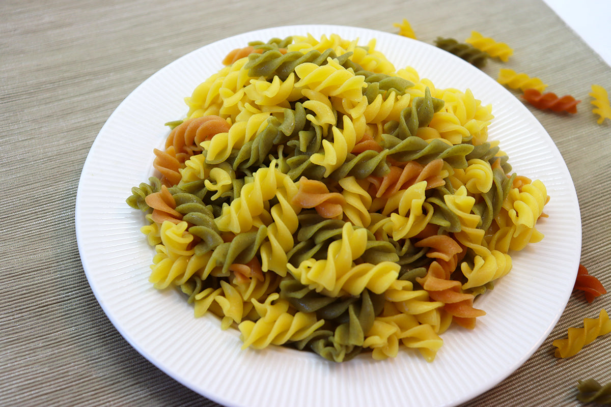 Economike Glutenfreie Mais-Tricolor-Fusilli-Nudeln 400 g