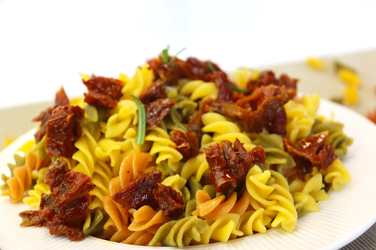 Economike Glutenfreie Mais-Tricolor-Fusilli-Nudeln 400 g