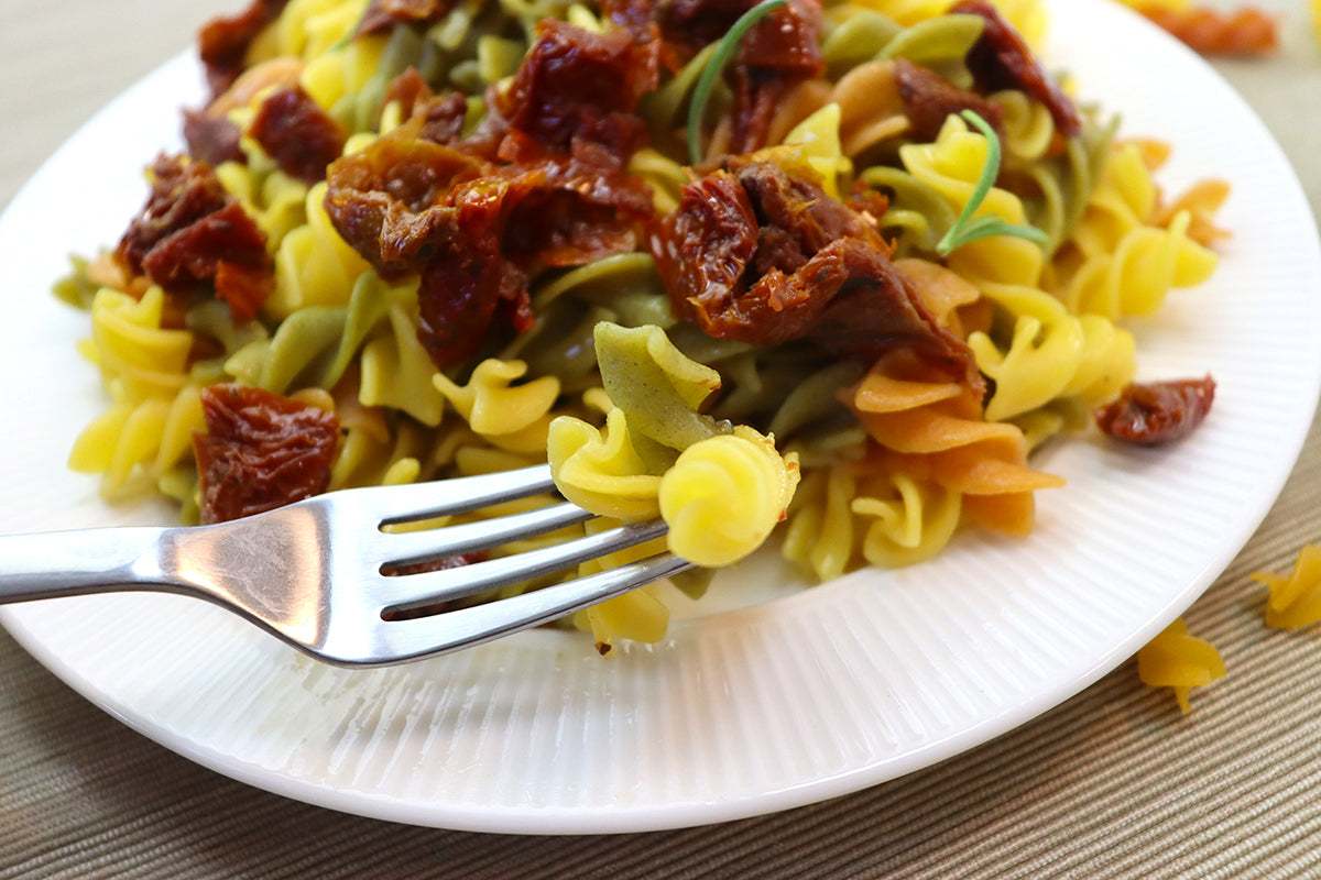 Economike Glutenfreie Mais-Tricolor-Fusilli-Nudeln 400 g