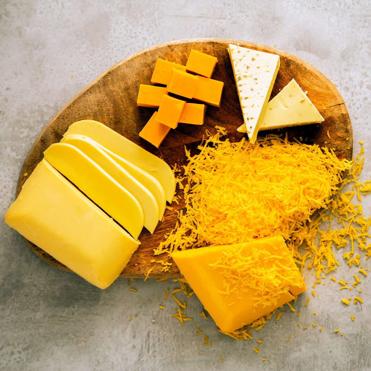 Oosty Cheddar-Geschmack pflanzliche Mischung 332g (Zur Zubereitung von 1kg pflanzlichem Block)