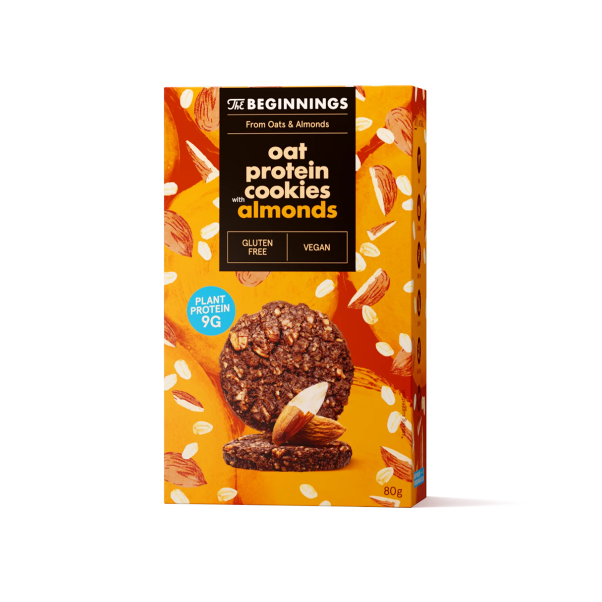 The Beginnings Haferprotein-Mandelkekse (weich gebacken) 80g
