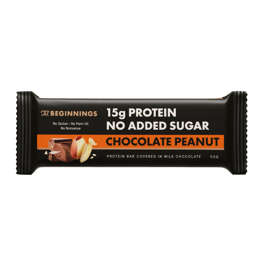 The Beginnings Protein 30% Schokolade Erdnüsse 50g