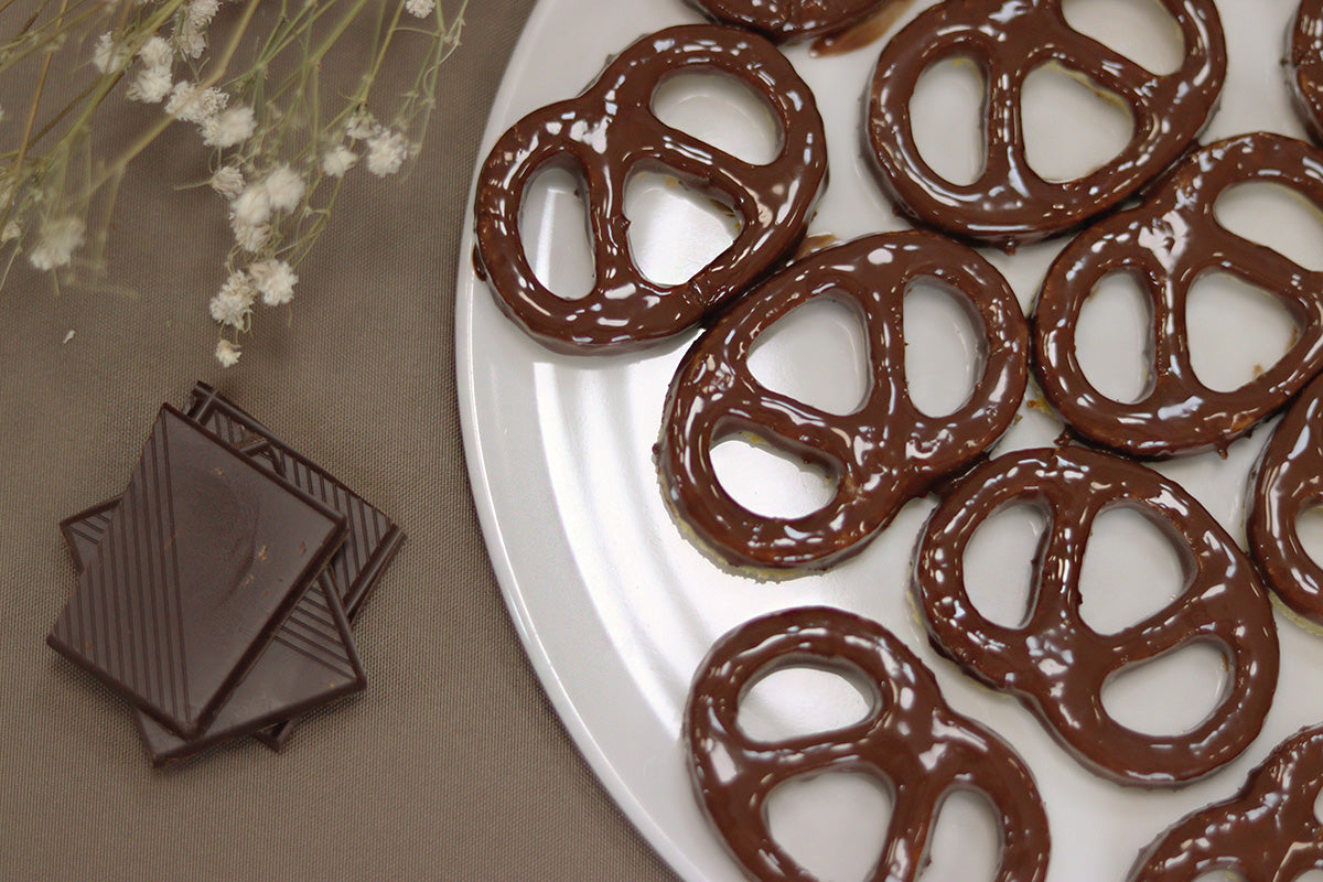 Chocolate pretzels