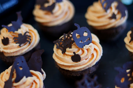Pumpkin muffins for Halloween