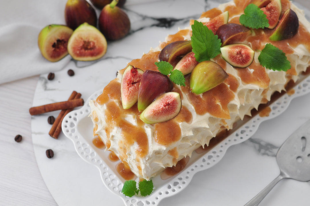 Coffee fig cake