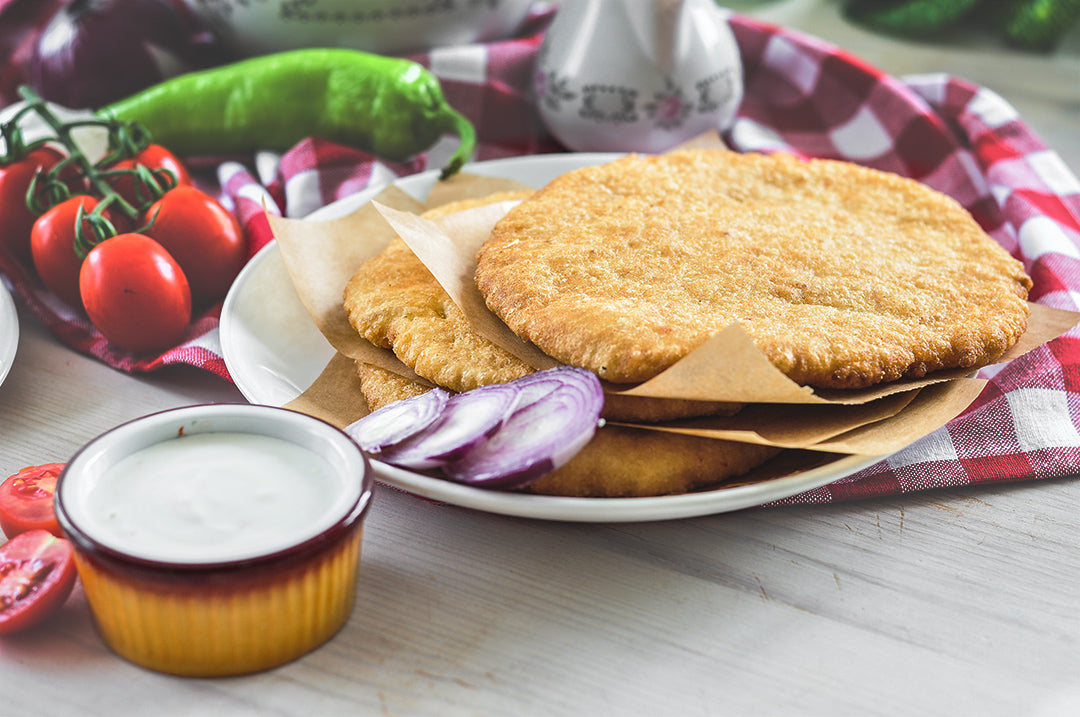 Lángos - Hungarian Fried Bread