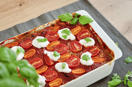 Spinach mascarpone lasagne