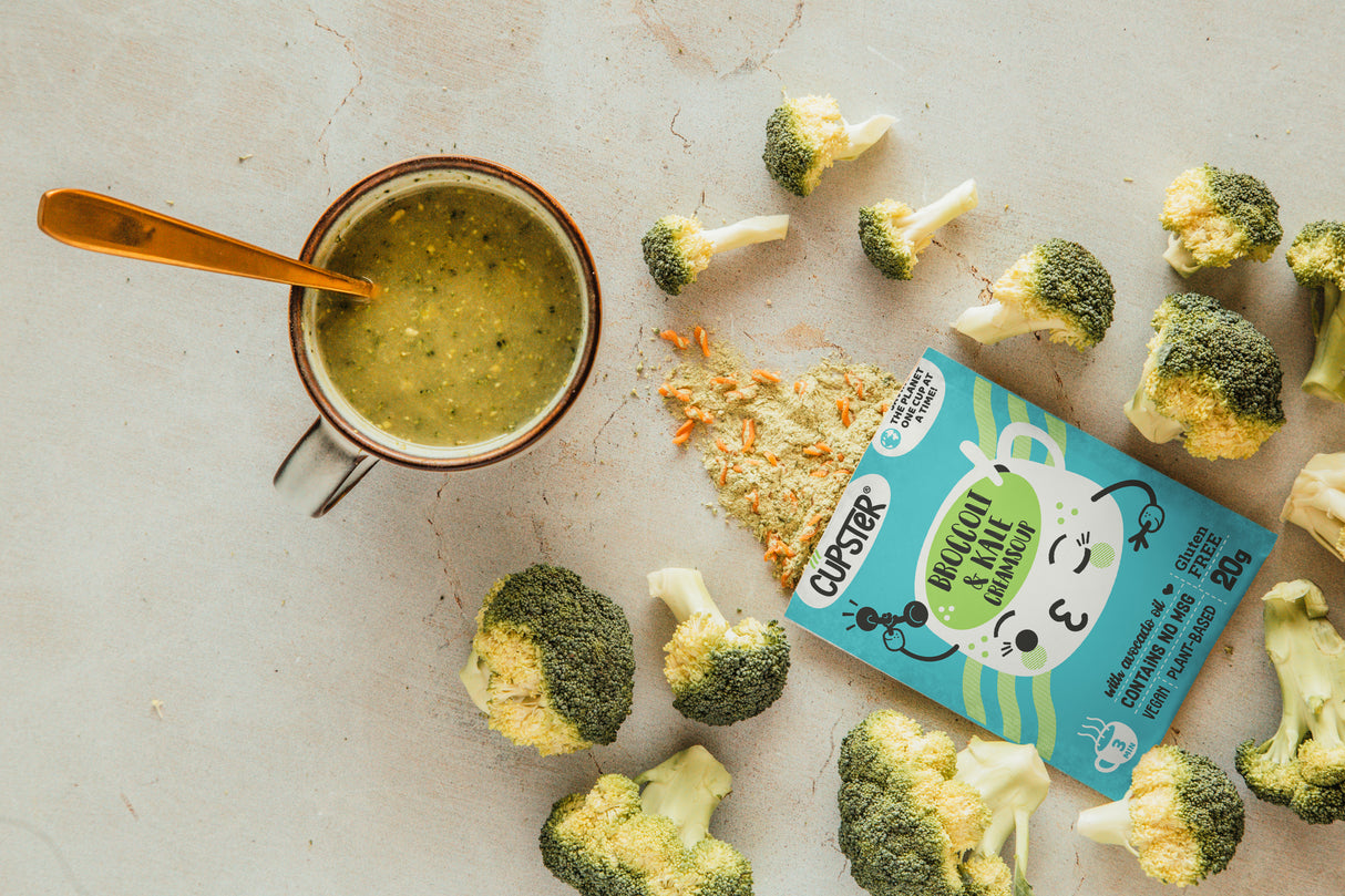 Cupster Sofort-Brokkoli-Grünkohl-Cremesuppe 20g