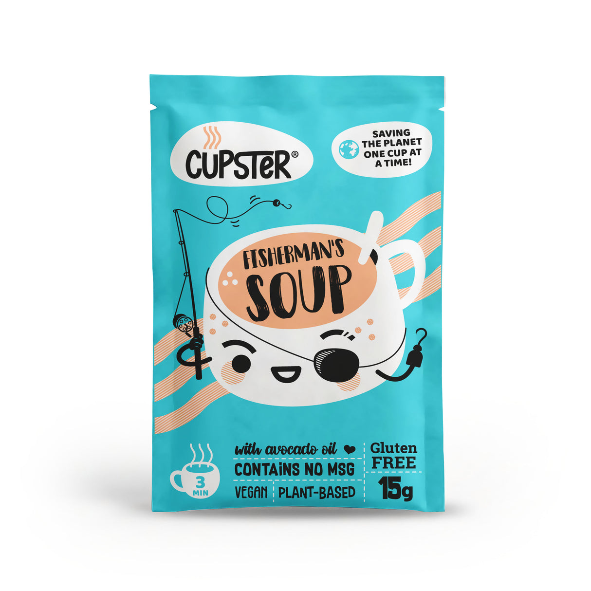 Cupster sofortige Fischersuppe 15g