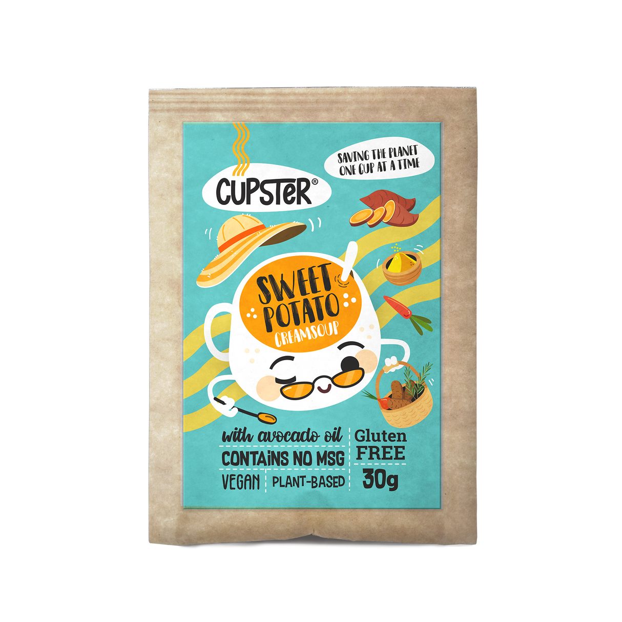 Cupster instant sweet potato creamsoup 30g