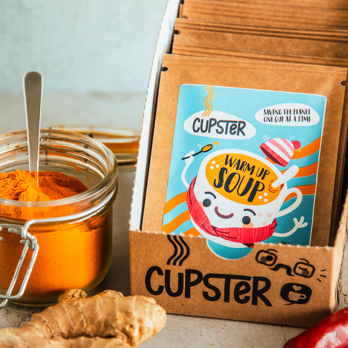 Cupster Instant-Aufwärmsuppe 21g