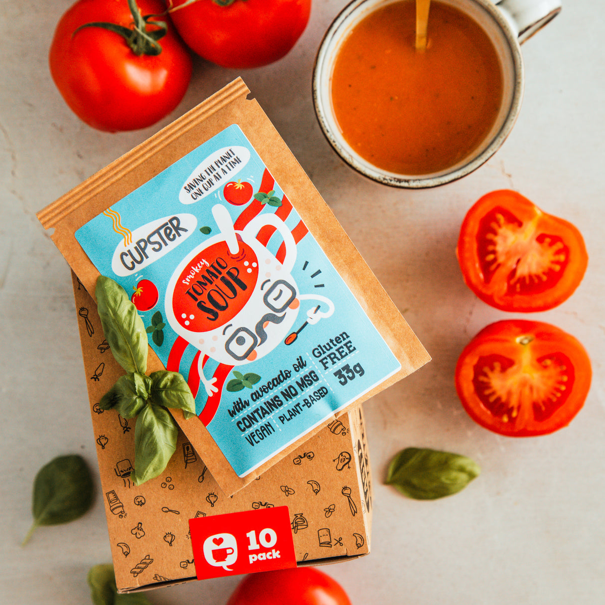 Cupster Instant-Räuchertomatensuppe 33g