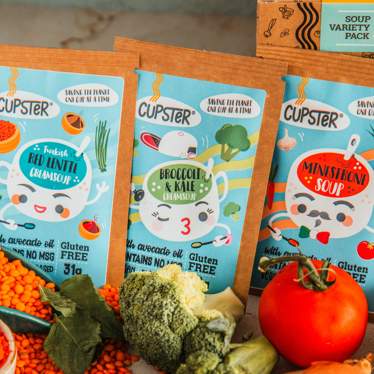 Cupster Instant-Suppen-Sortenpaket II
