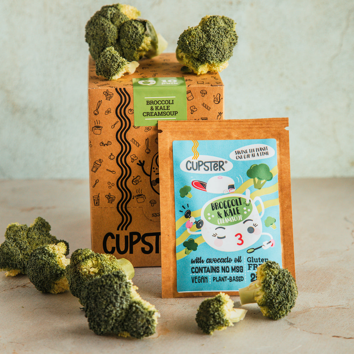 Cupster Instant-Brokkoli-Grünkohl-Cremesuppe 29g