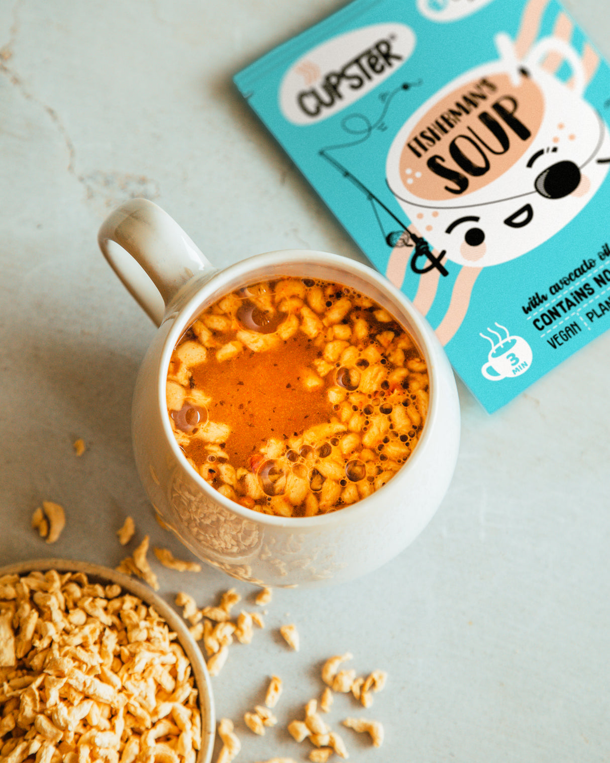 Cupster sofortiger Fischersuppe 10er Pack (10x15g)