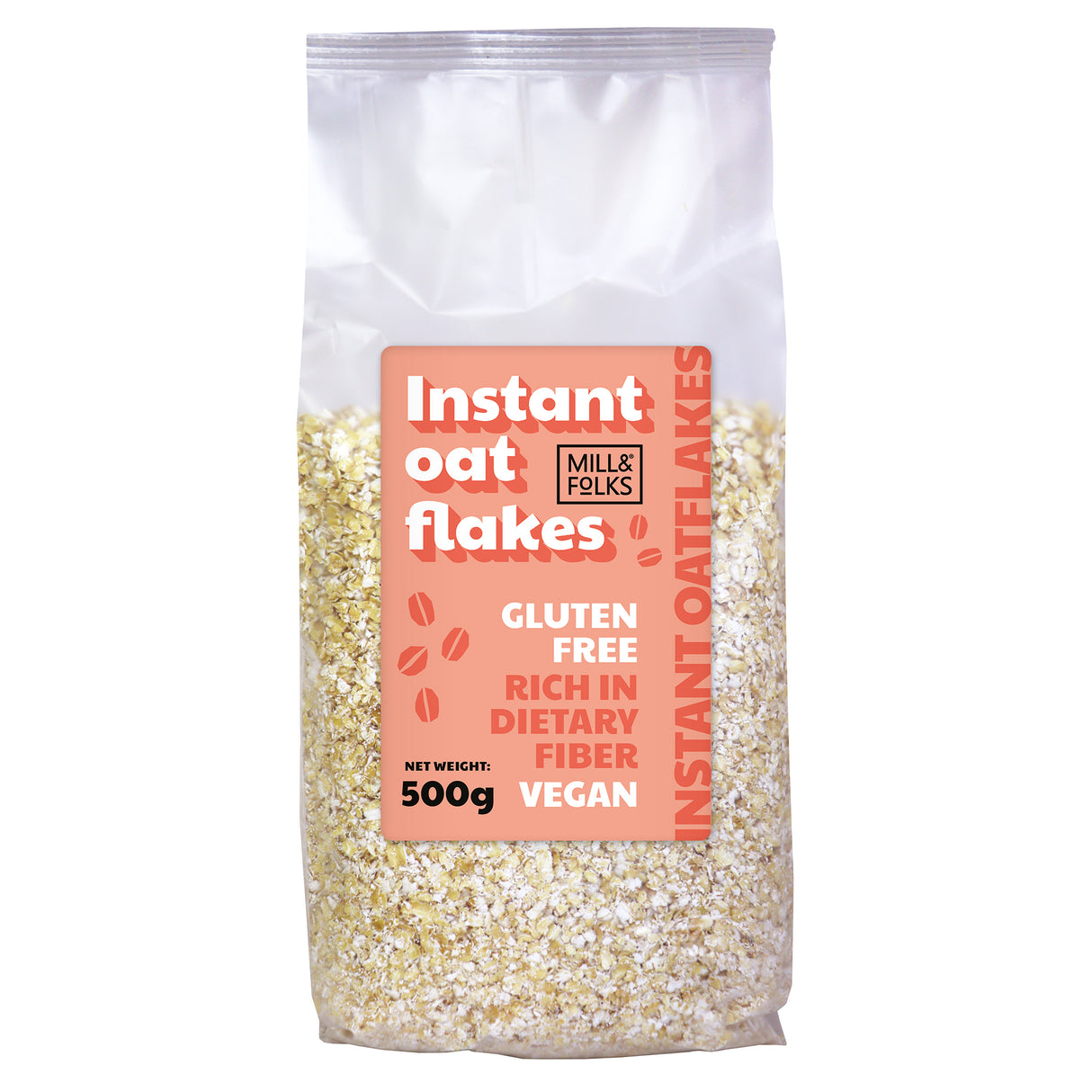 Glutenfreie Instant-Haferflocken 500g