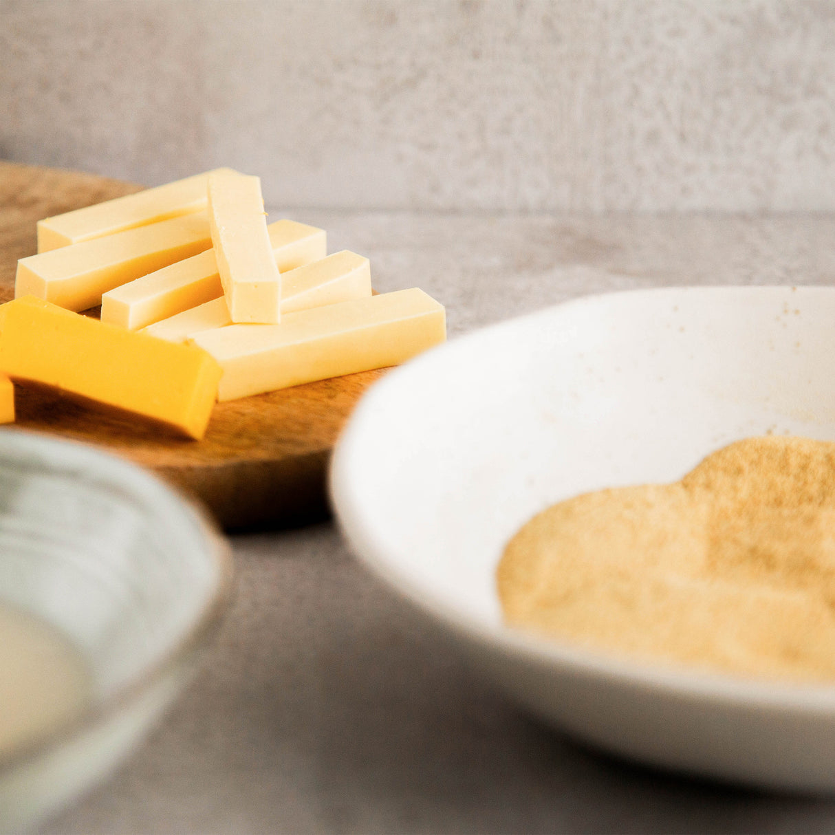 Oosty Gouda-Geschmack pflanzliche Mischung 332g (Zur Zubereitung von 1kg pflanzlichem Block)