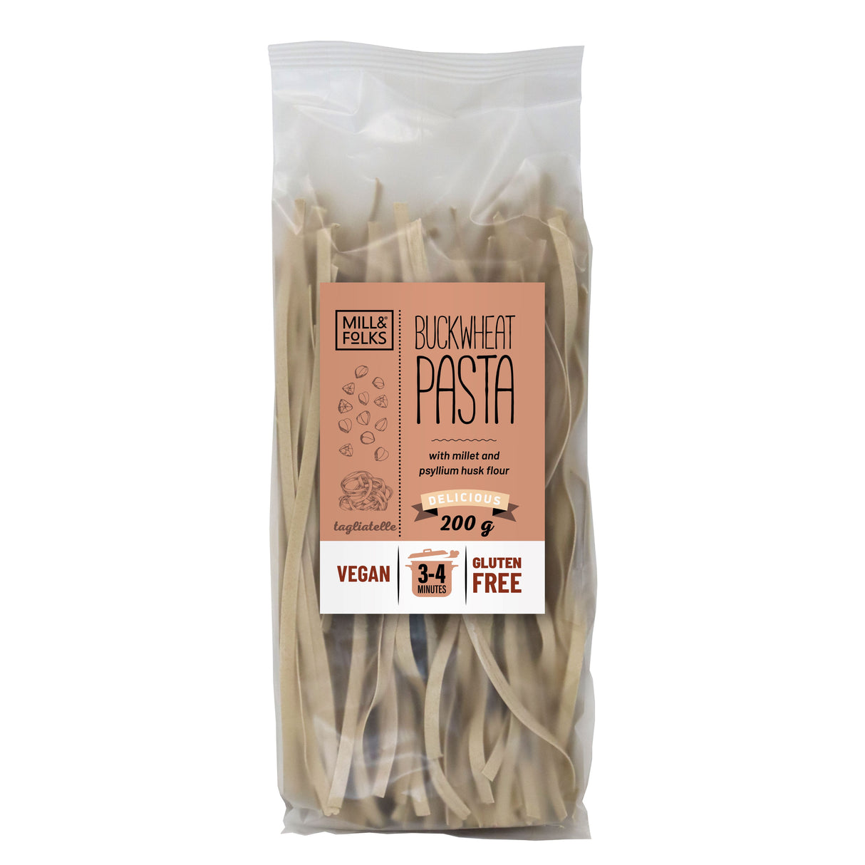 Buchweizen-Tagliatelle-Nudeln 200g
