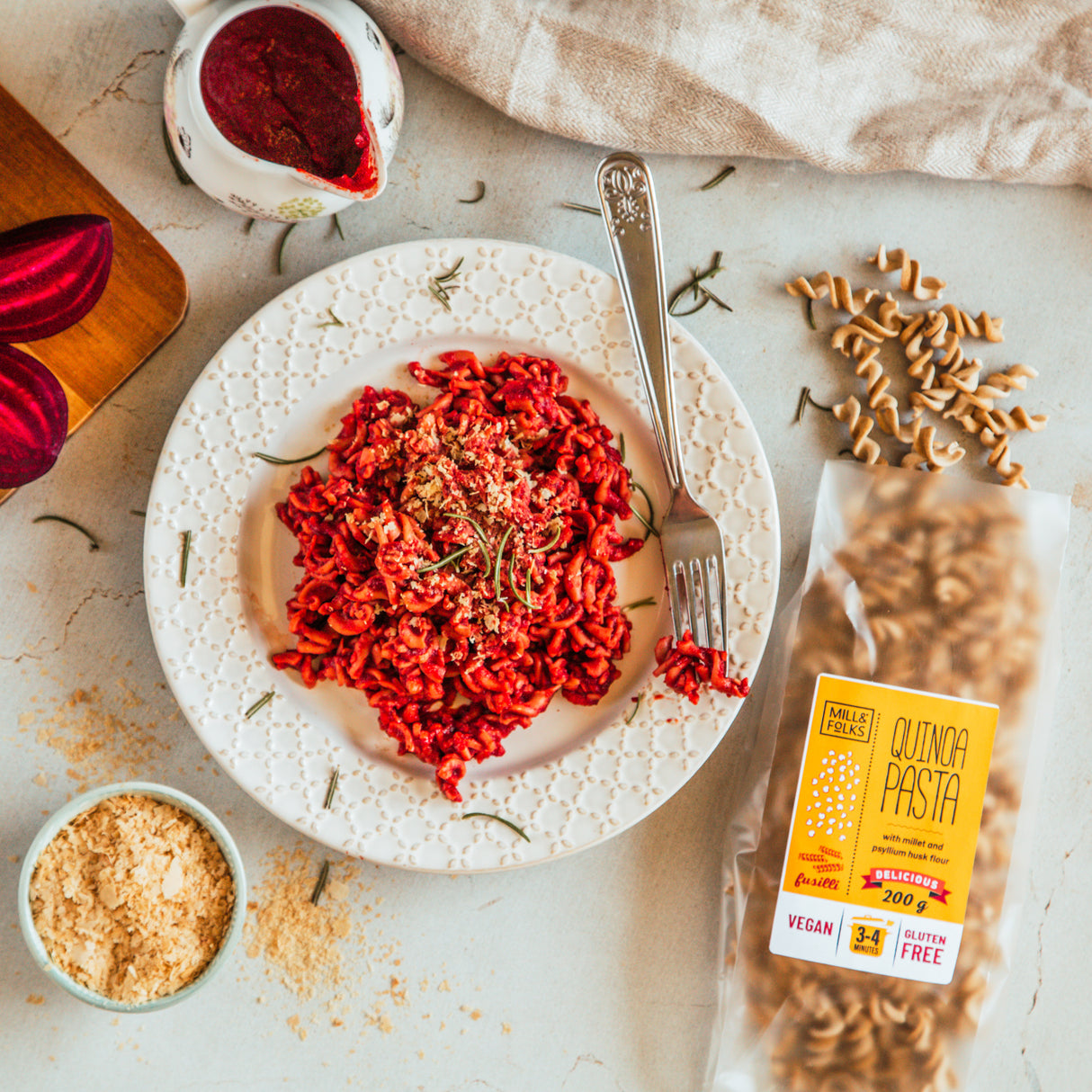 Quinoa-Fusilli-Nudeln 200g