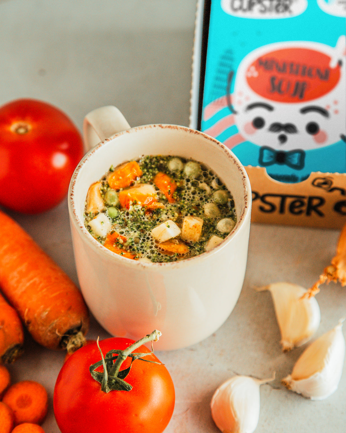 Cupster Sofort-Minestrone-Suppe 10er Pack (10x15g)