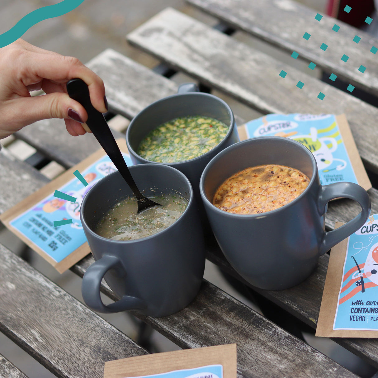 Cupster instant soup variety pack