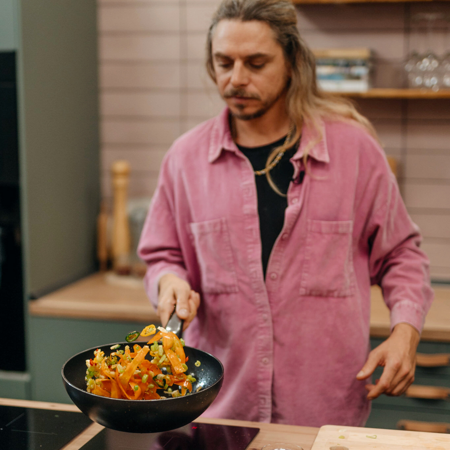 Sorghum pasta tagliatelle