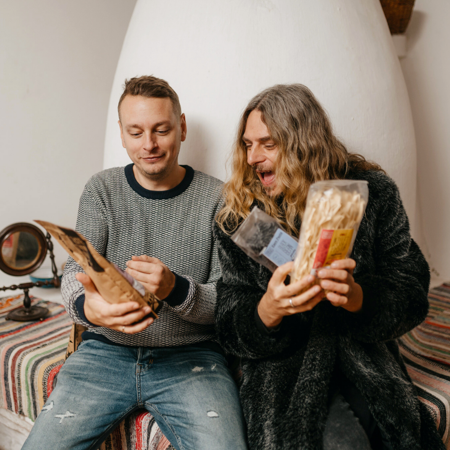 Sorghum pasta tagliatelle